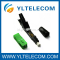 FTTH Fiber Optik SC / APC SM Fast Connectors